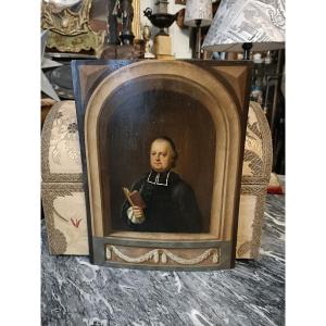 Hsp Portrait Of An 18th-century Clergyman 