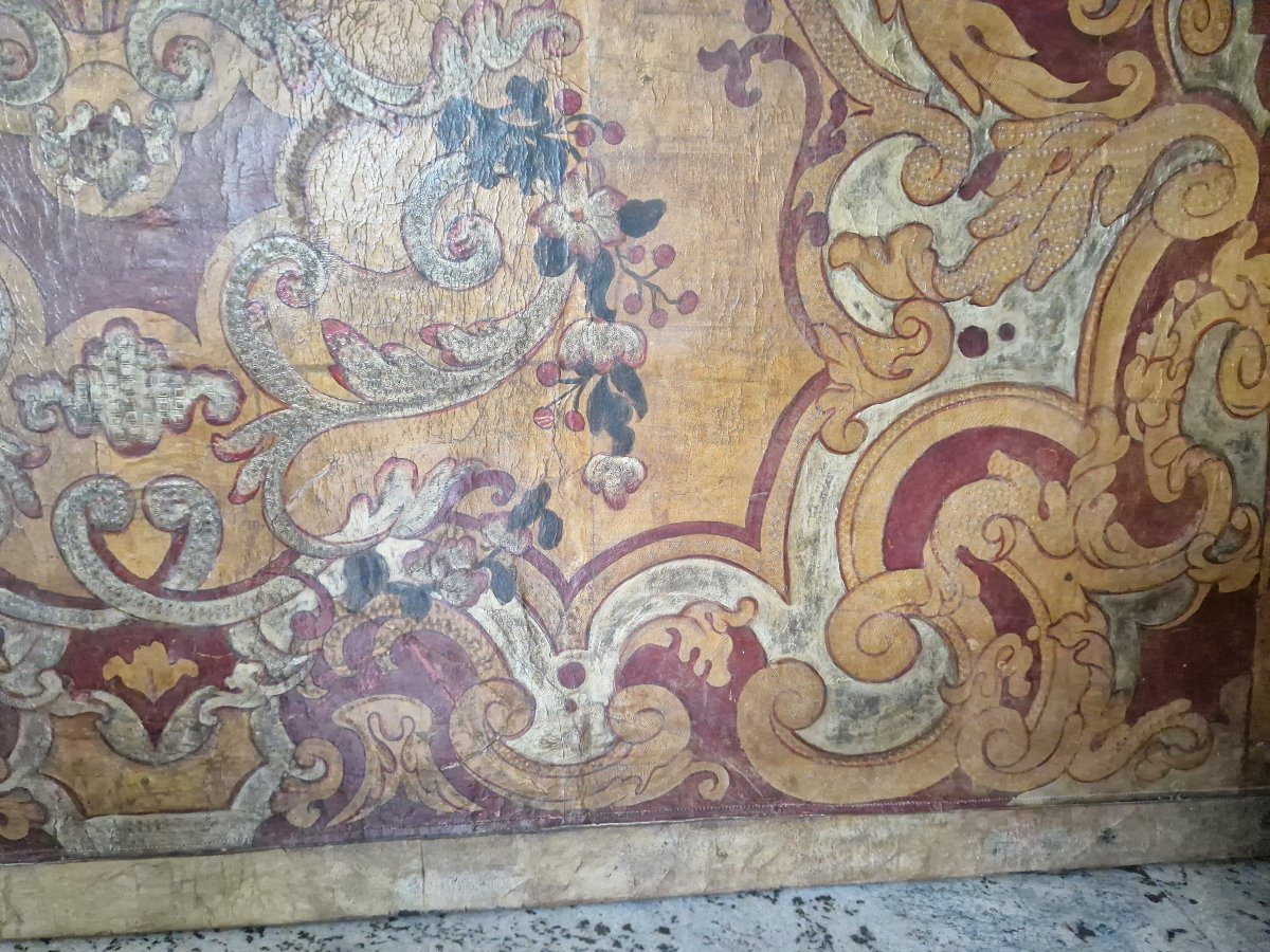 Pannello in pelle Cordoba dipinta-photo-7