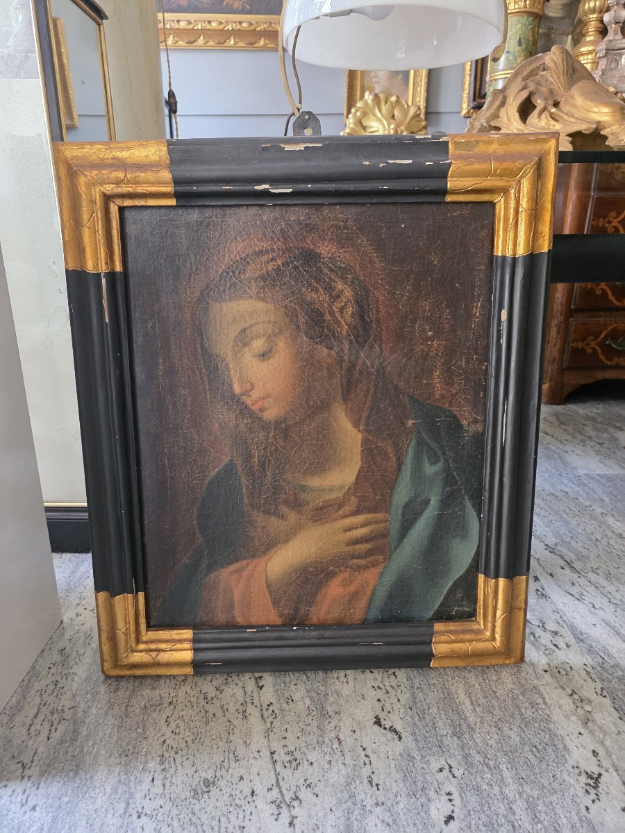 Quadro raffigurante Madonna Addolorata del XVII secolo.