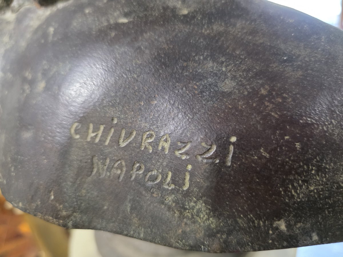 Chiurazzi - Busto greco in bronzo-photo-4