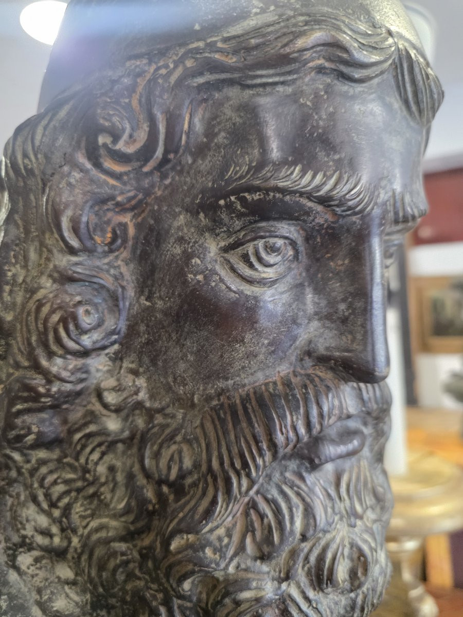 Chiurazzi - Busto greco in bronzo-photo-1