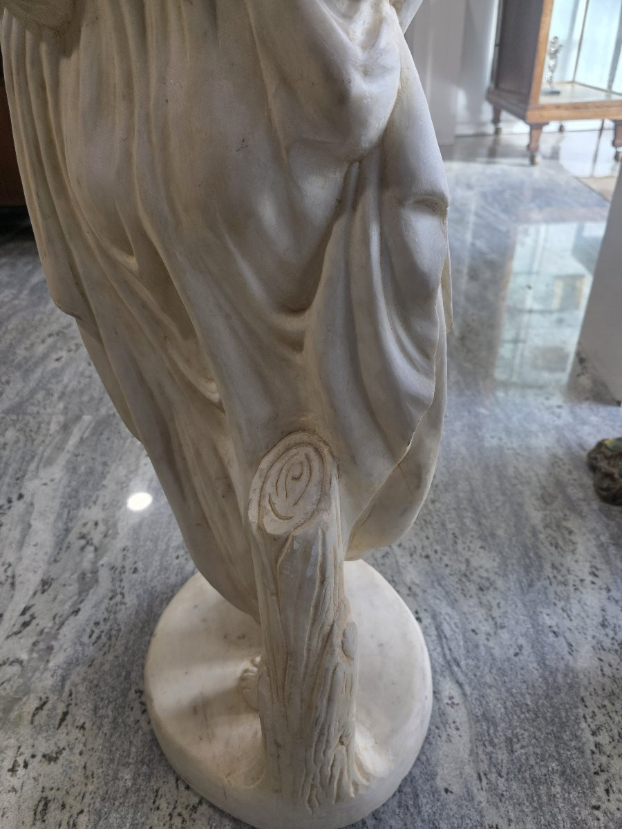 Statua in marmo zuccherino Da Antonio Canova "La Ballerina" XIX secolo-photo-4