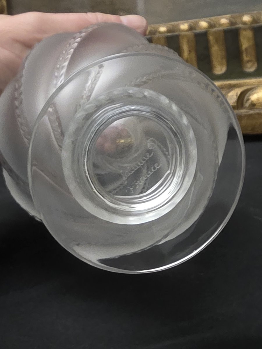  Vaso modello Lalique Ermenonville-photo-3