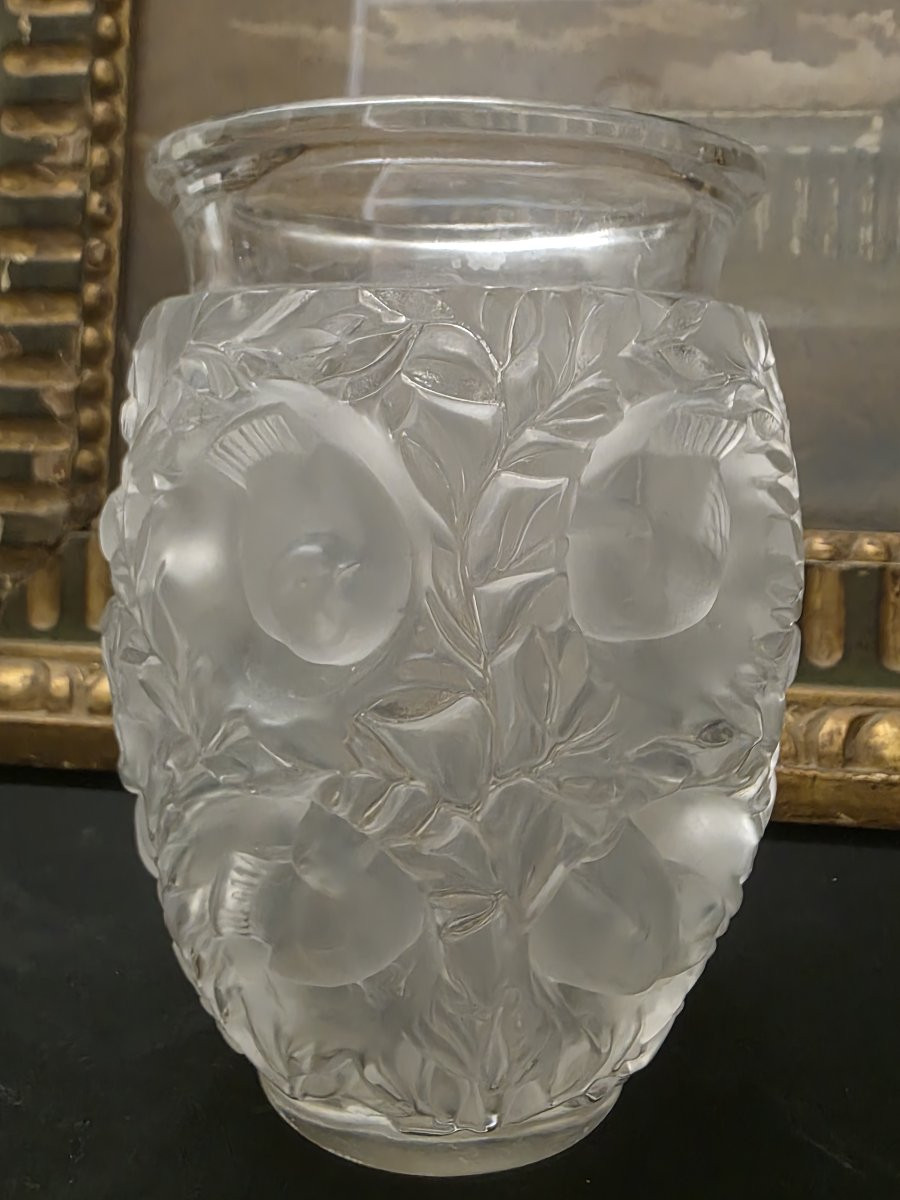 "Vaso in cristallo Lalique, modello Bagatelle"-photo-3
