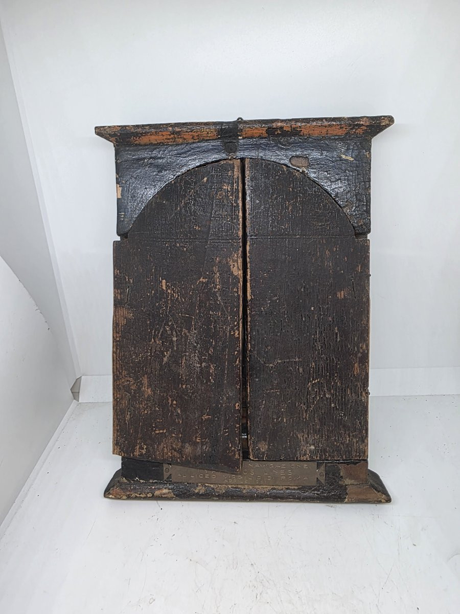 Icona russa da viaggio trittico. XVIII secolo-photo-5