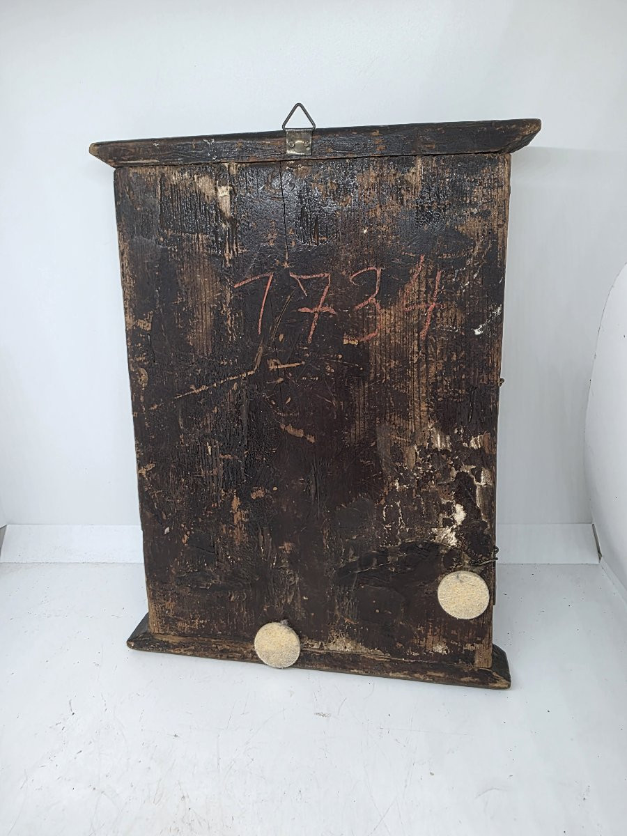 Icona russa da viaggio trittico. XVIII secolo-photo-6