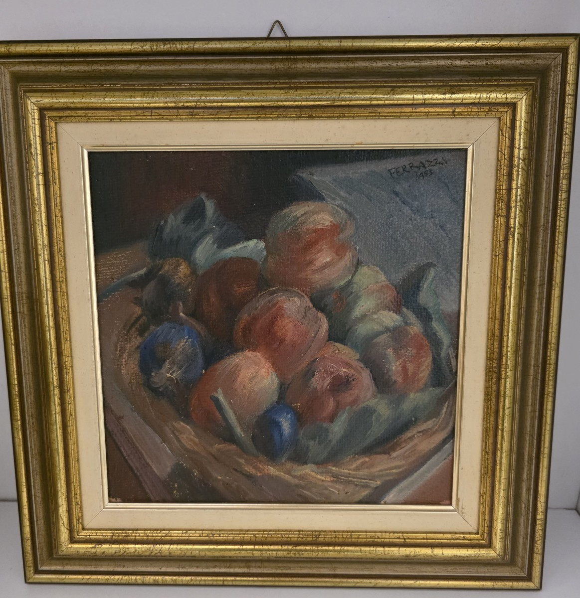 "Ferruccio Ferrazzi - Cestino di frutta (1953)"