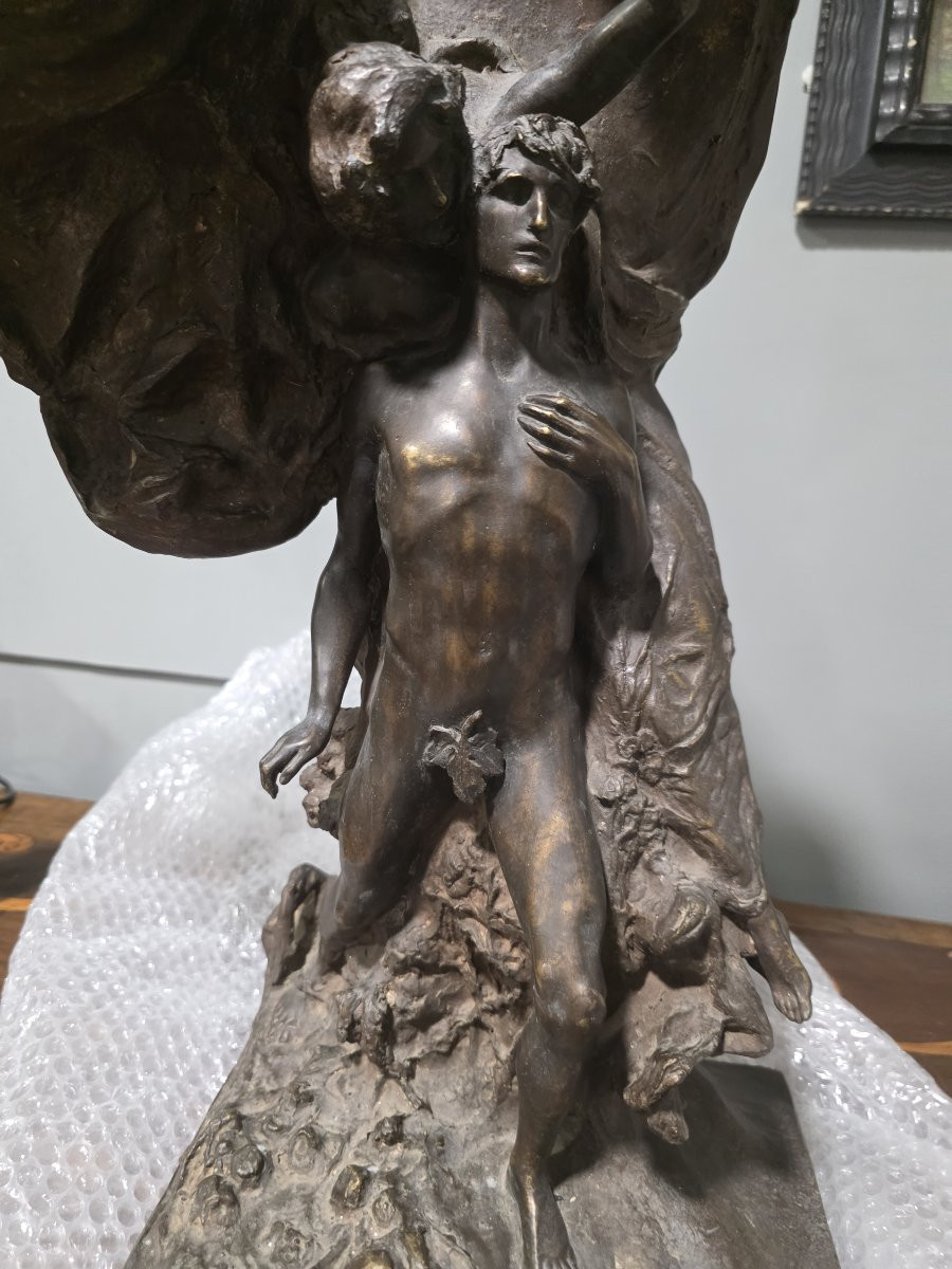 Leonardo Bistolfi (1859-1933) Allegoria della Vittoria-photo-2