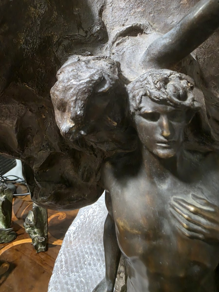 Leonardo Bistolfi (1859-1933) Allegoria della Vittoria-photo-3