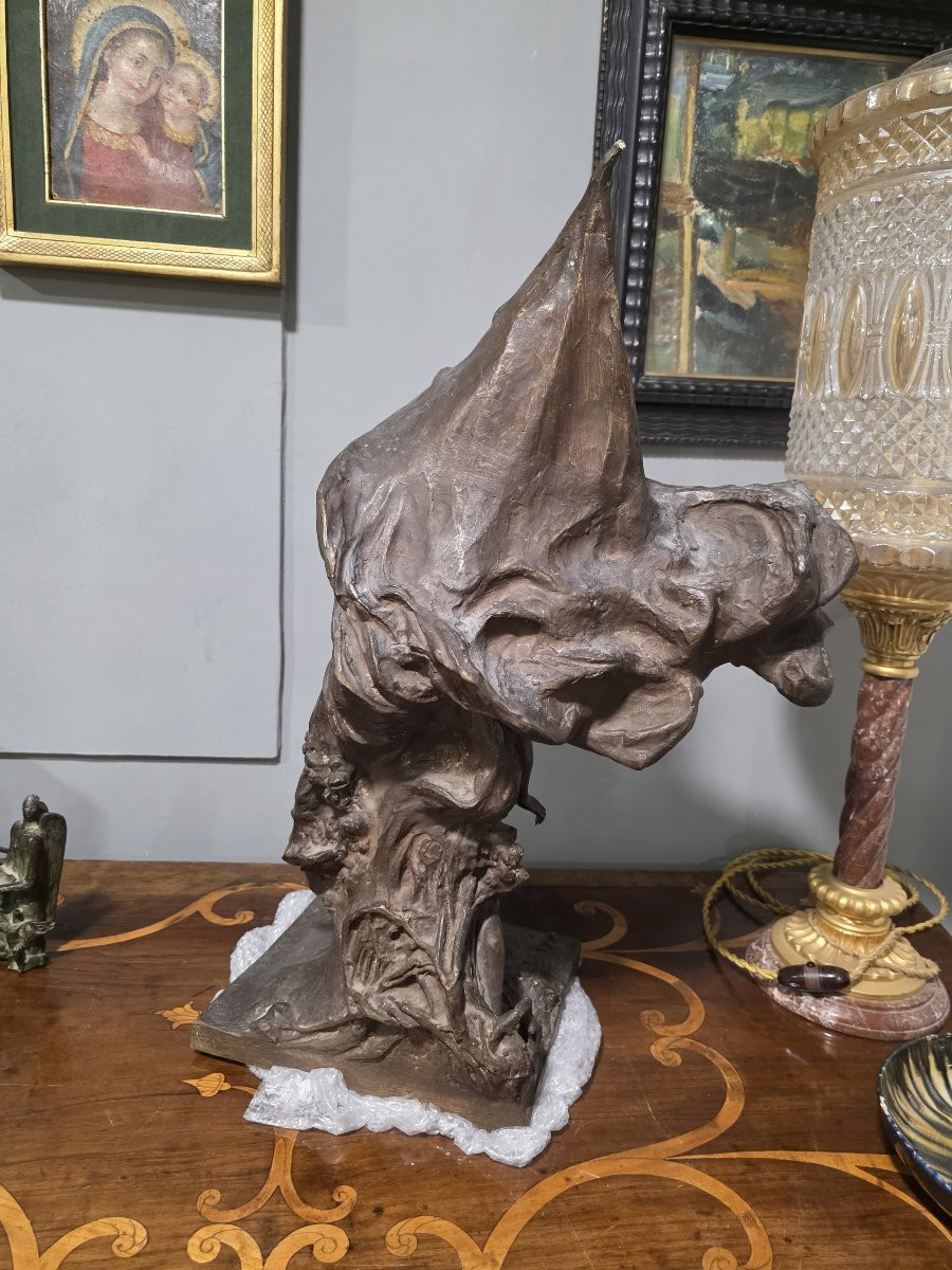 Leonardo Bistolfi (1859-1933) Allegoria della Vittoria-photo-4