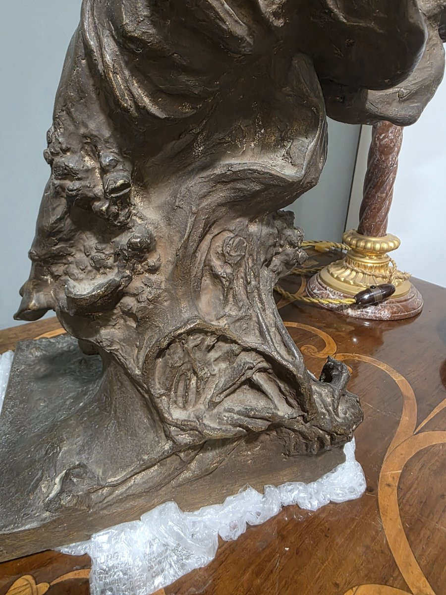 Leonardo Bistolfi (1859-1933) Allegoria della Vittoria-photo-7