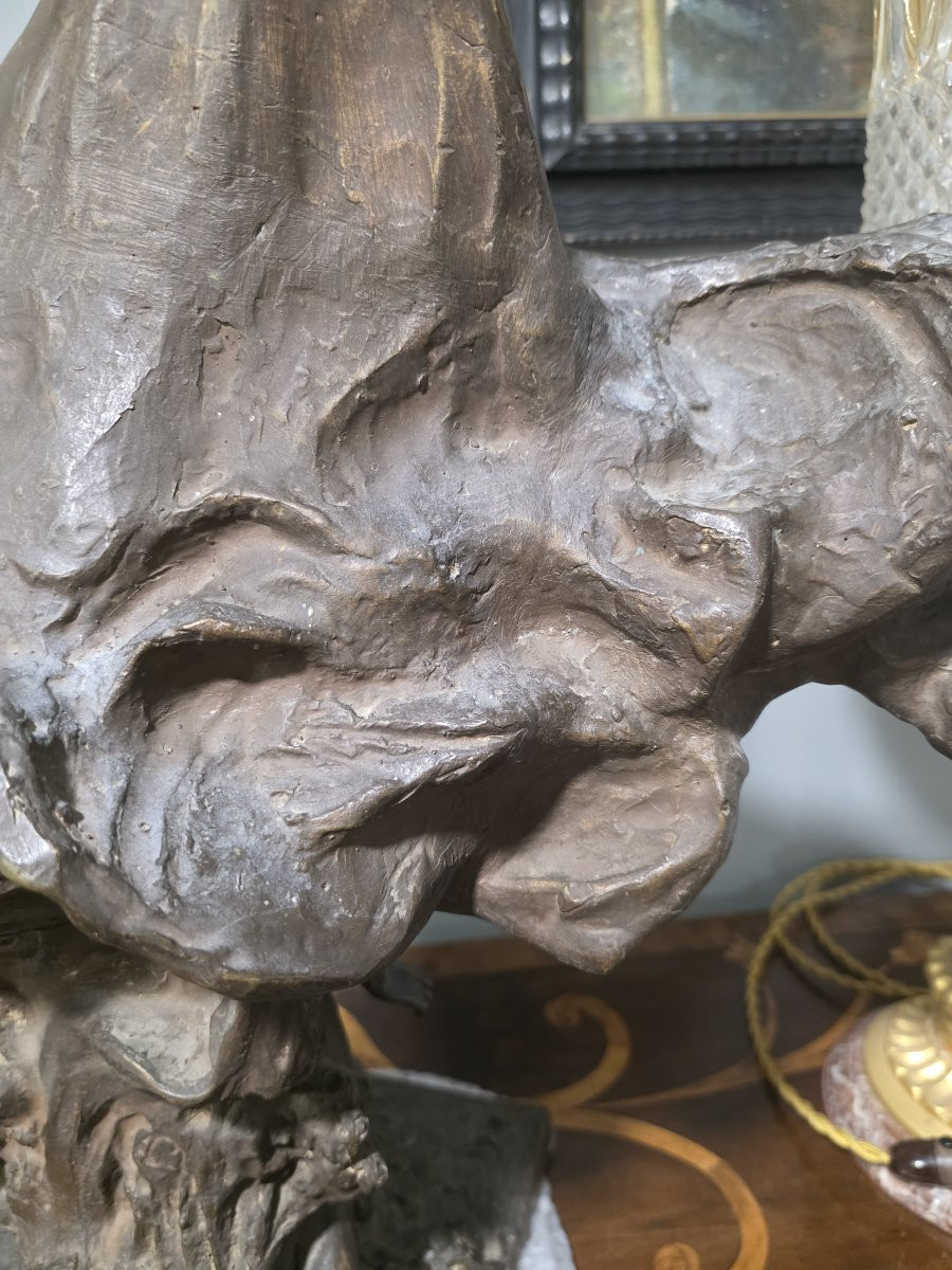 Leonardo Bistolfi (1859-1933) Allegoria della Vittoria-photo-8