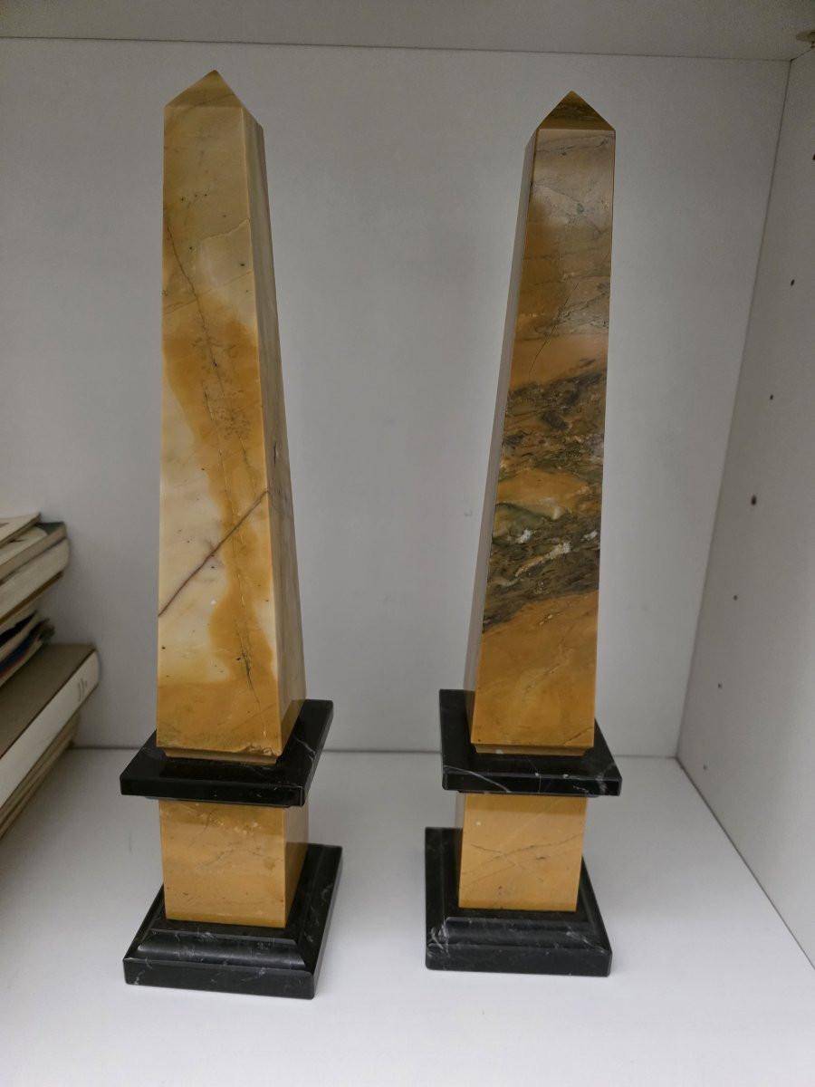 COPPIA DI OBELISCHI, ROMA, SECOLO XX-photo-2