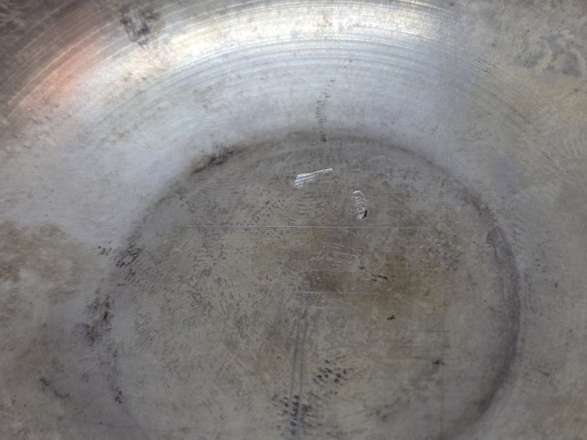 Coppa in agata su base in argento vermeil e fiore in argento vermeil-photo-4