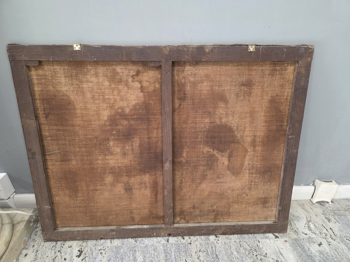 Coppia di oli su tela Antonio Mercurio Amorosi (1660 – 1738)-photo-2