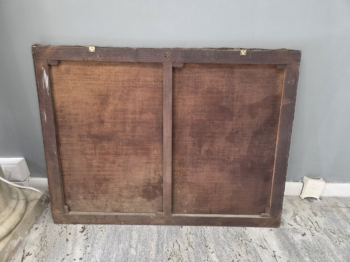 Coppia di oli su tela Antonio Mercurio Amorosi (1660 – 1738)-photo-8