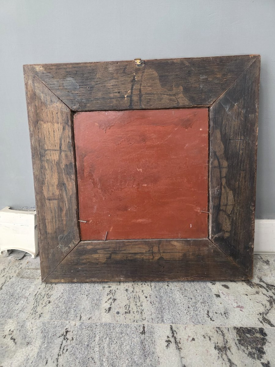 Mattolnella dipinta e cotta sarda attr. a Federico Melis-photo-4