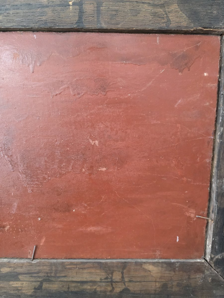 Mattolnella dipinta e cotta sarda attr. a Federico Melis-photo-5