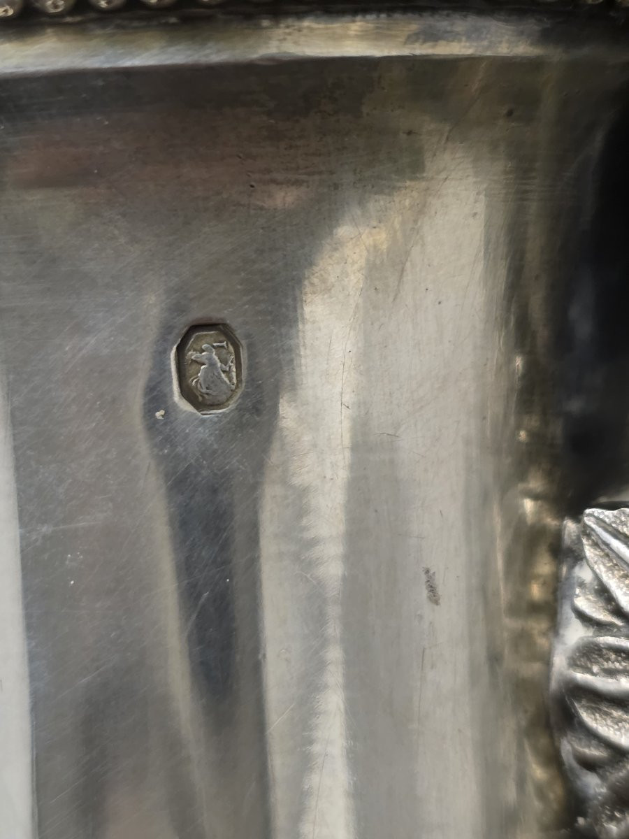 Caffettiera in argento titolo 950 Impero Parigi-photo-5