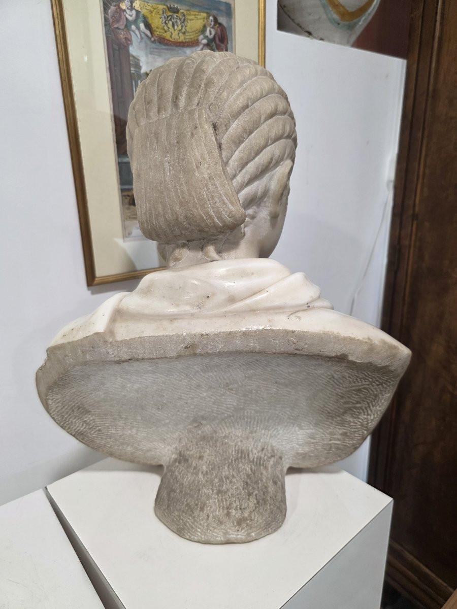 Statua in marmo raffigurante Plautilia Firenze, XVIII secolo-photo-4