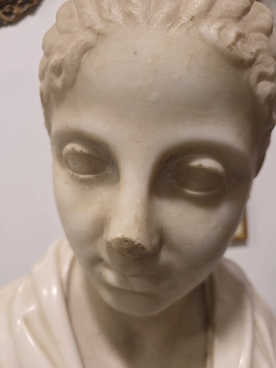 Statua in marmo raffigurante Plautilia Firenze, XVIII secolo-photo-7