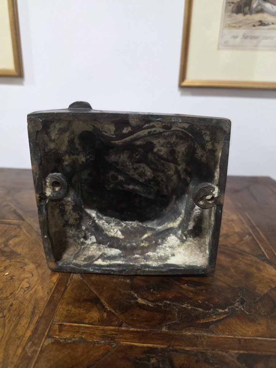 FARPI VIGNOLI (Bologna 1907 – 1997) - scultura in bronzo "La maternità"-photo-5