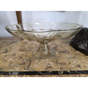 Alzata Vittorio Zecchin- M.V.M. Murano, 1930 circa in vetro zoffiato