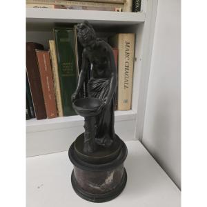 Bronzista Del XIX Secolo scultura raffigurante "Danaide"