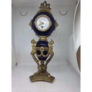 Orologio da tavolo a forma di vaso (o "orologio ad urna") francese epoca napolenoe III