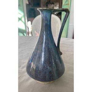 Fournier Demars Blue And Green Monochrome Ceramic 