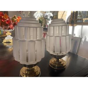 Beautiful Pair Of Art Decor Wall Lights