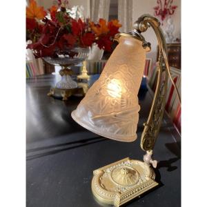 Beautiful And Elegant Art Deco Desk Lamp