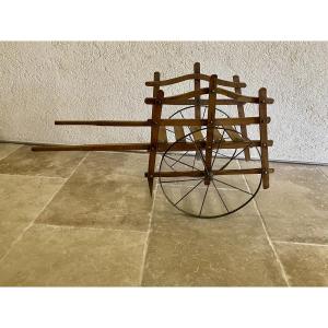 Extra Large Doll Chair With 2 Metal Wheels 