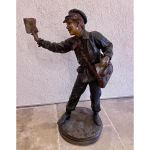 Newspaper Vendor, Late 19th Century 