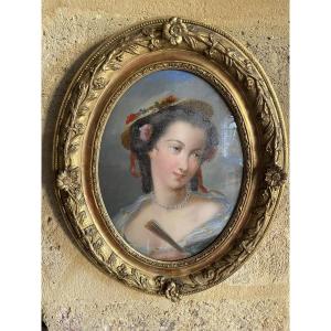 Lovely Pair Or Reverse-framed Photograph