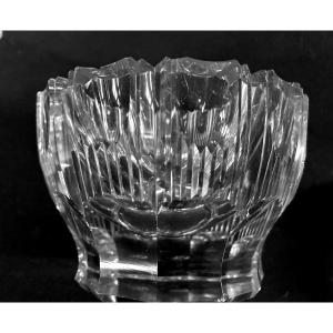 Pair Of Cut Crystal Ashtrays