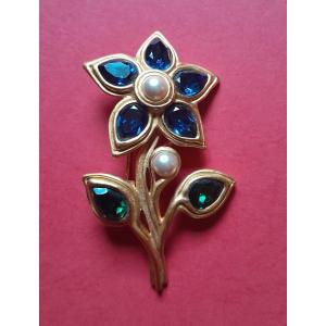 Lanvin Flower Brooch