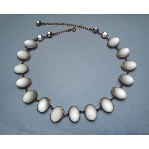 Denise Gatard, Ceramic And Glass Necklace