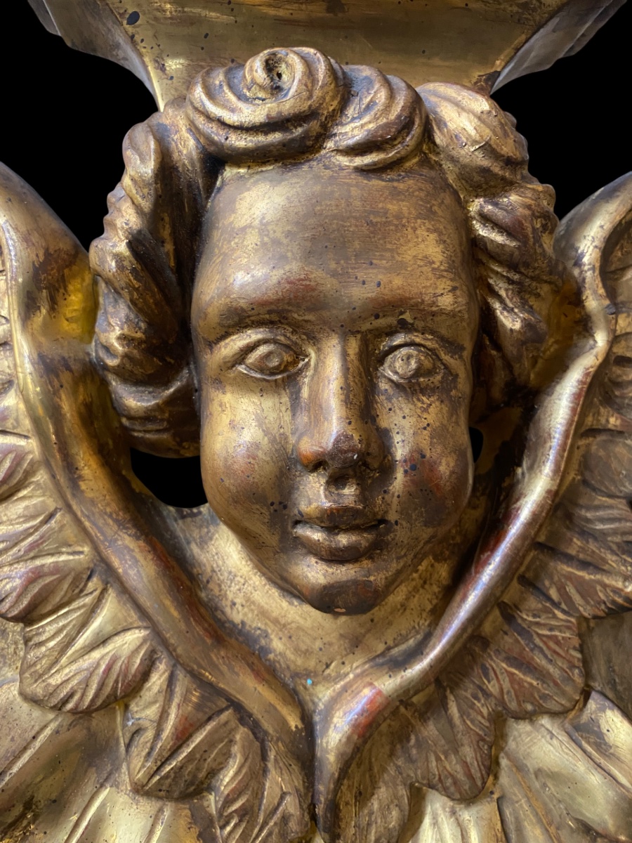 Antico fregio genovese con putto -photo-3