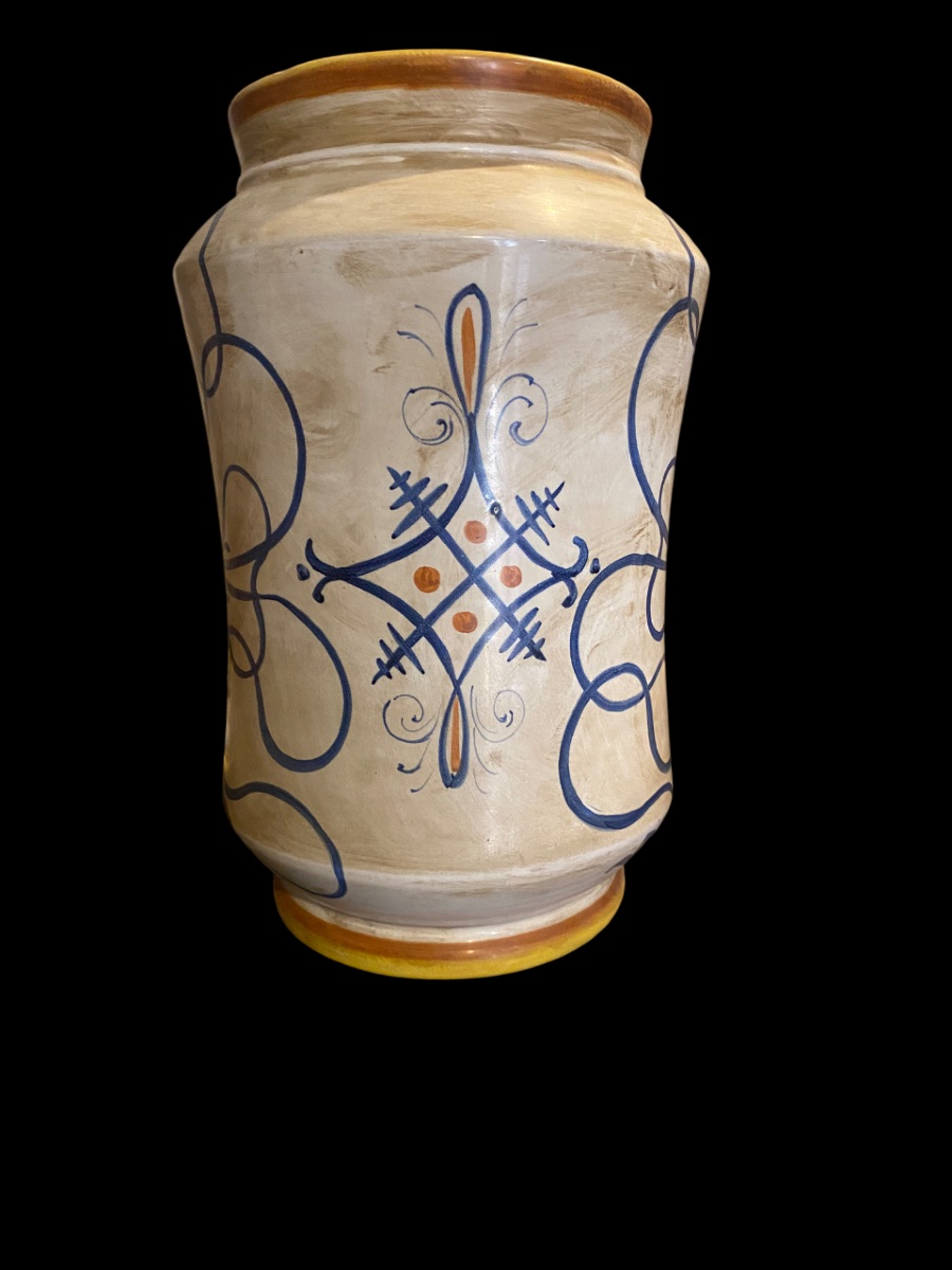 Vado in ceramica da farmacia firmato DERUTA -photo-4
