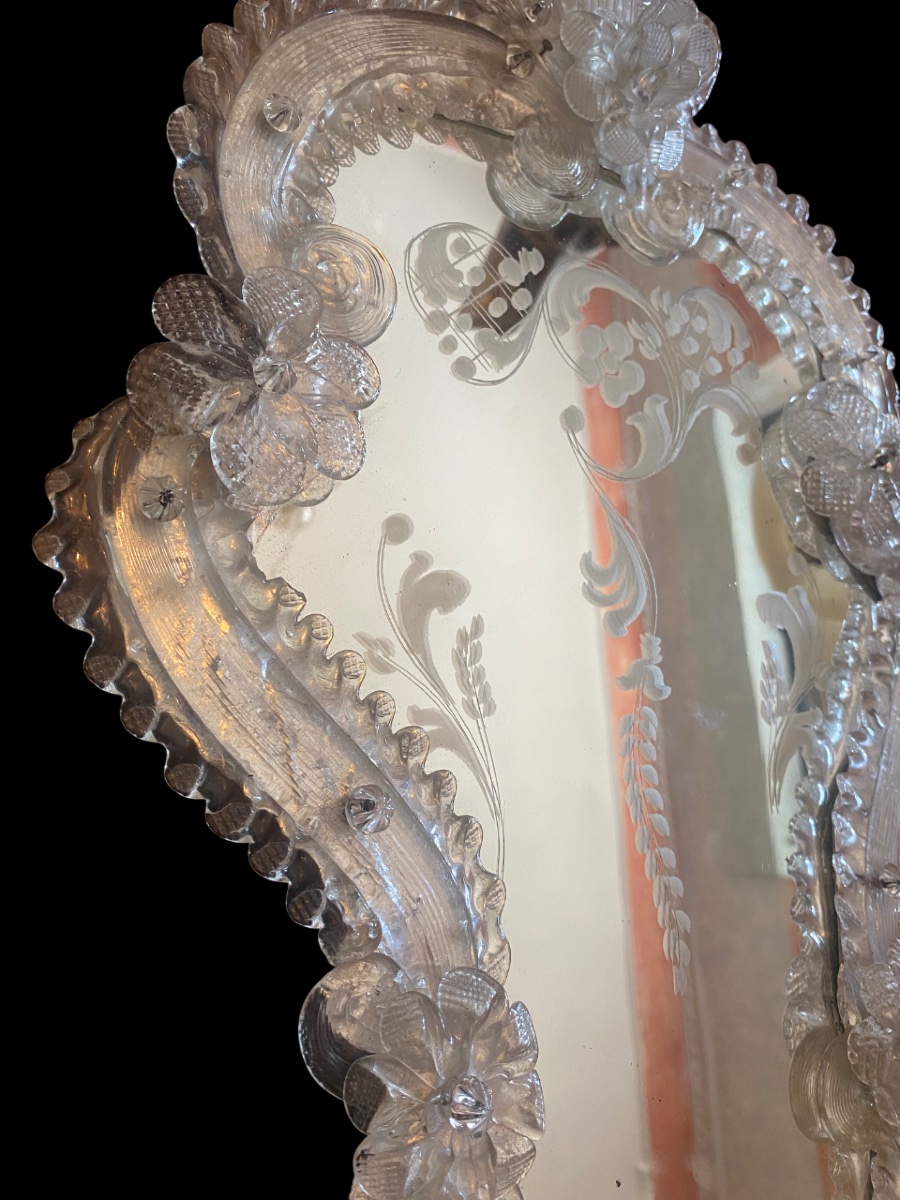 Coppia di specchiere veneziane -photo-4