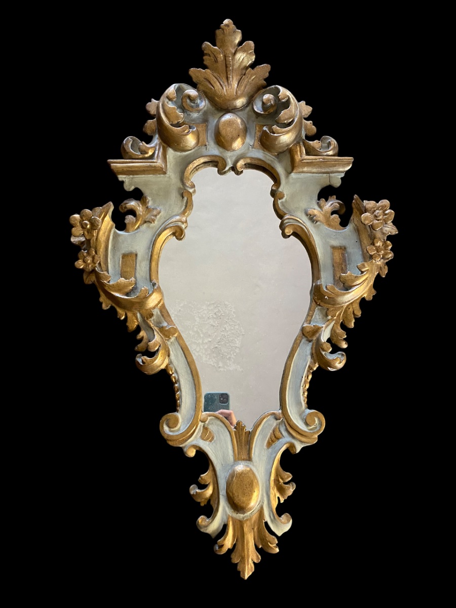 Coppia grandi appliques in legno-photo-2