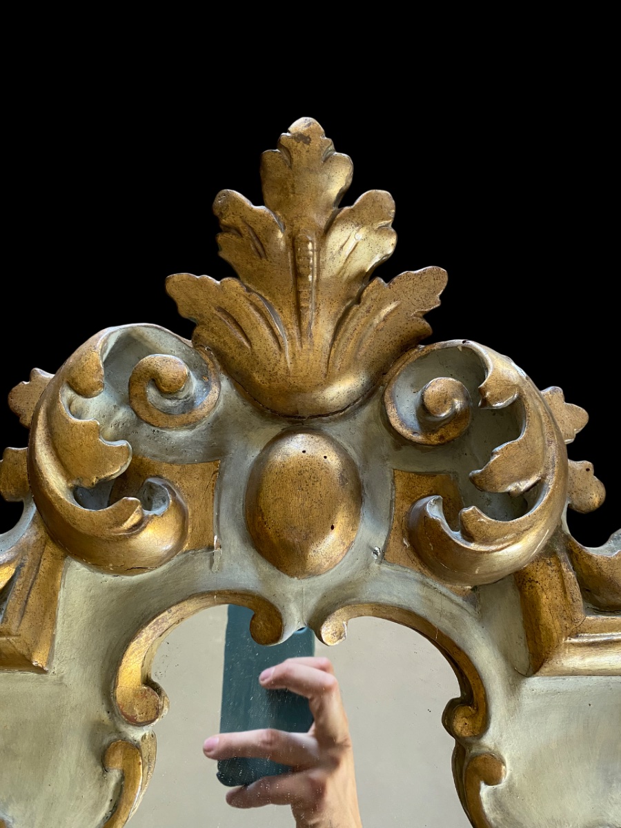 Coppia grandi appliques in legno-photo-1