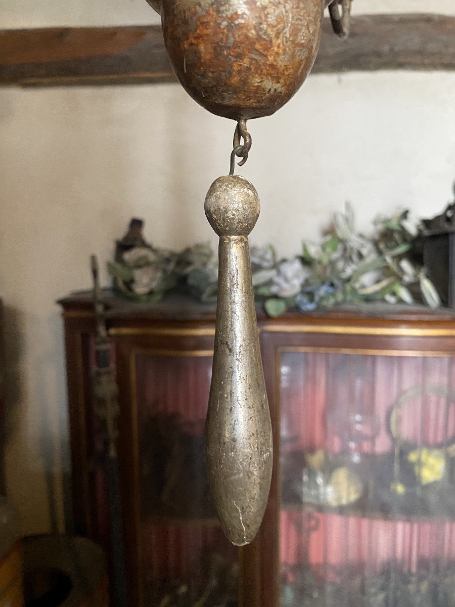 Antico lampadario genovese XVIII-photo-4