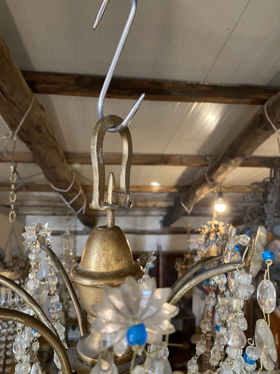 Antico Lampadario genovese XIX Secolo -photo-2