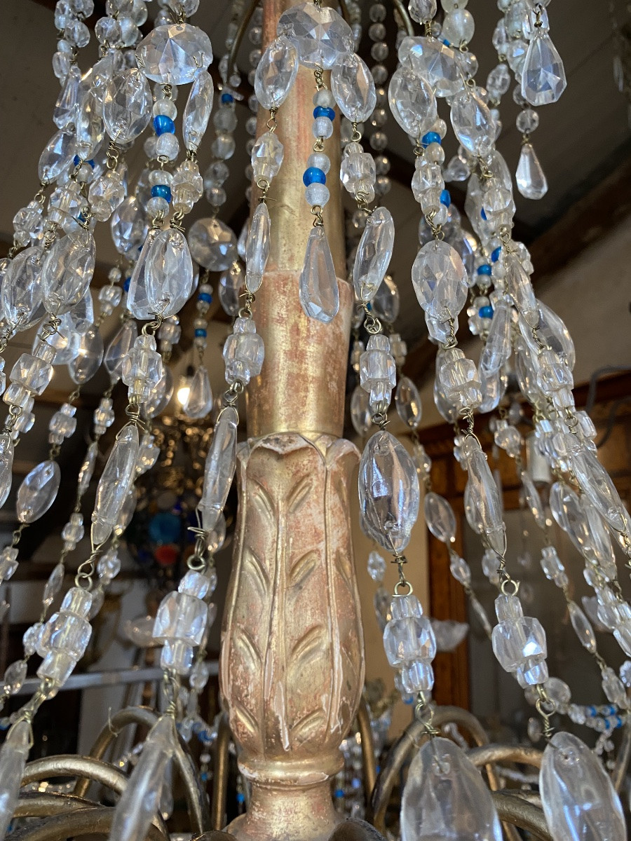 Antico Lampadario genovese XIX Secolo -photo-4