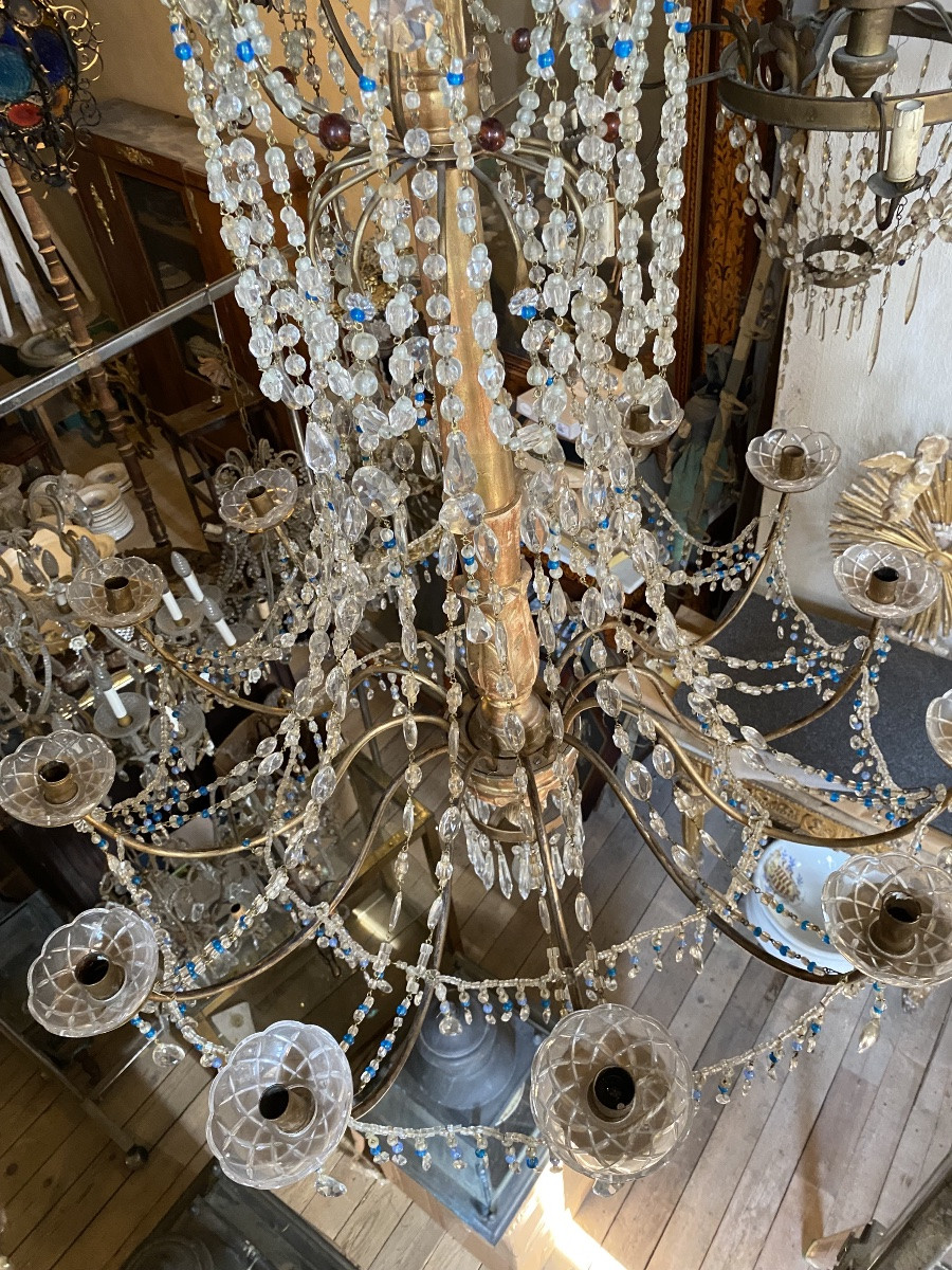 Antico Lampadario genovese XIX Secolo -photo-1