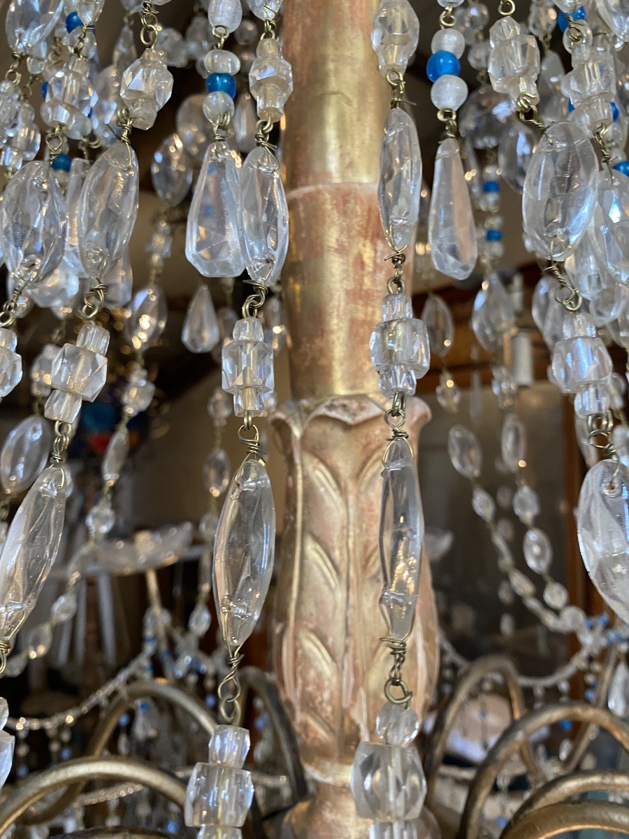 Antico Lampadario genovese XIX Secolo -photo-4