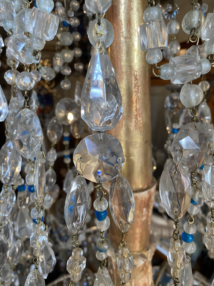 Antico Lampadario genovese XIX Secolo -photo-5