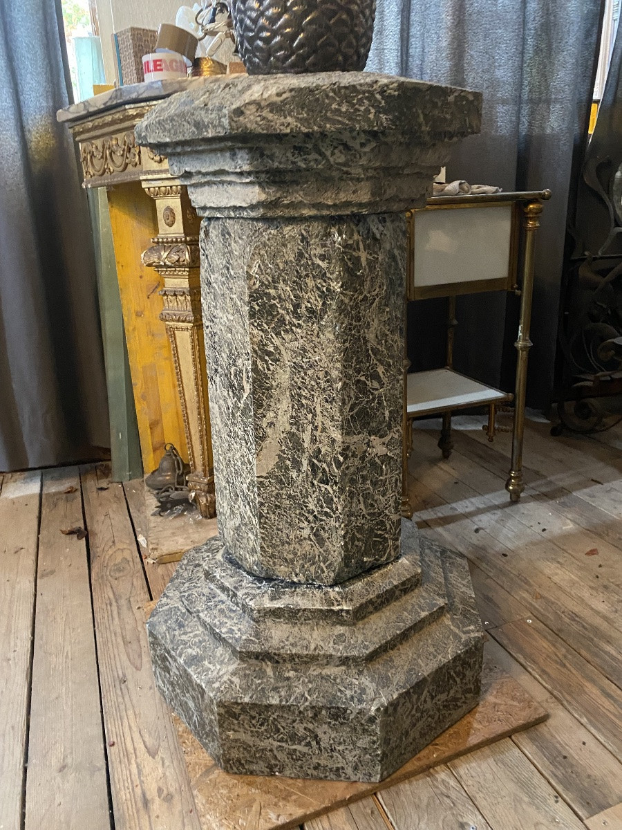 Colonna in marmo del 1700-photo-3